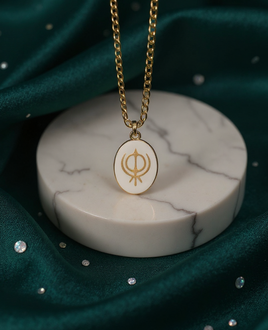 Sikh Khanda Pendant Necklace | Symbol of Strength, Unity & Faith