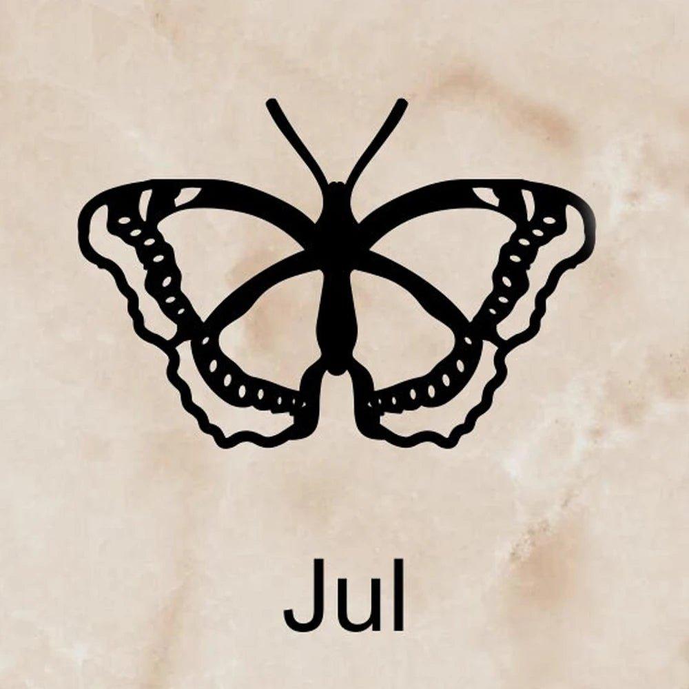 Celestial Butterfly - Birth Month Name Necklace - Haye Nii