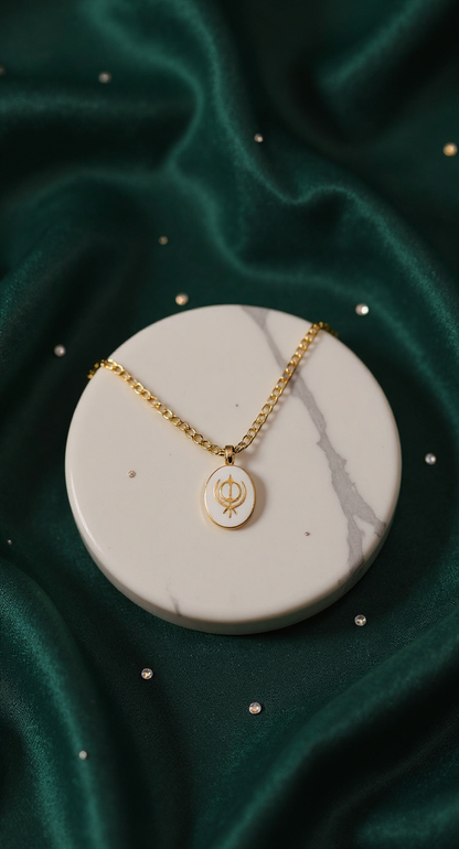 Sikh Khanda Pendant Necklace | Symbol of Strength, Unity & Faith