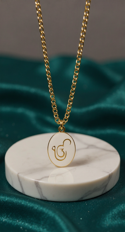 Ik-Onkar Sikh Pendant Necklace | Spiritual Jewelry