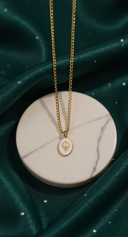 Sikh Khanda Pendant Necklace | Symbol of Strength, Unity & Faith