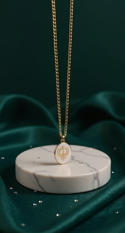 Sikh Khanda Pendant Necklace | Symbol of Strength, Unity & Faith