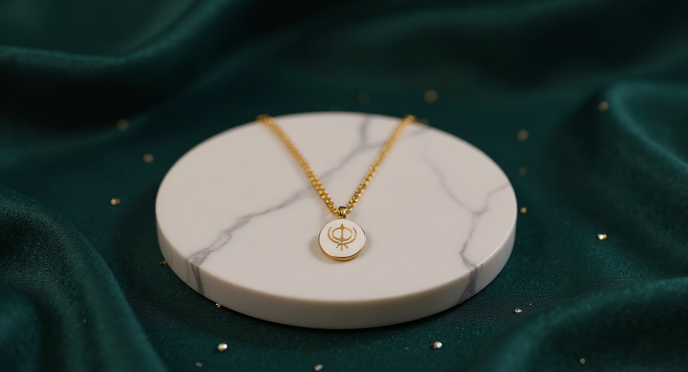Sikh Khanda Pendant Necklace | Symbol of Strength, Unity & Faith