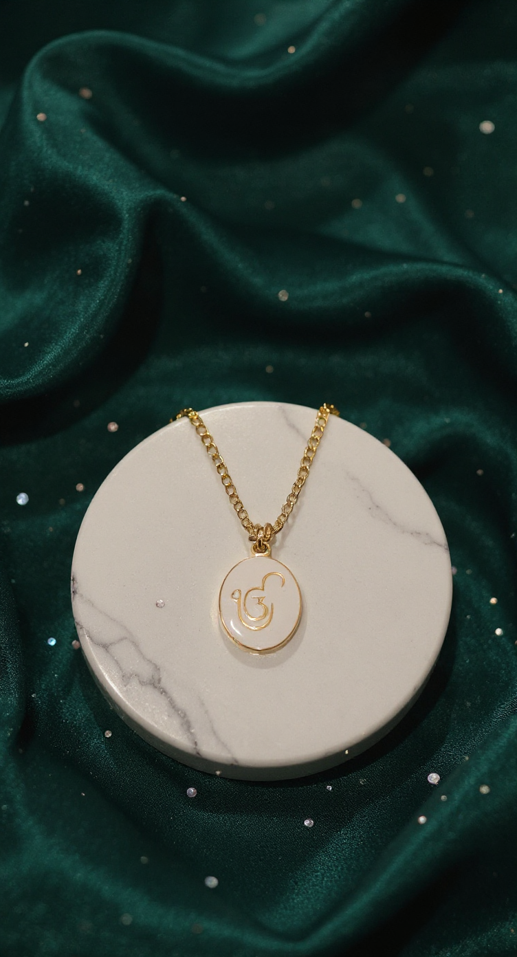 Ik-Onkar Sikh Pendant Necklace | Spiritual Jewelry