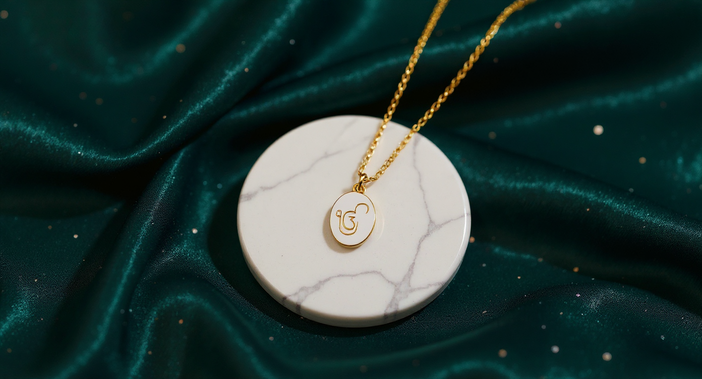 Ik-Onkar Sikh Pendant Necklace | Spiritual Jewelry