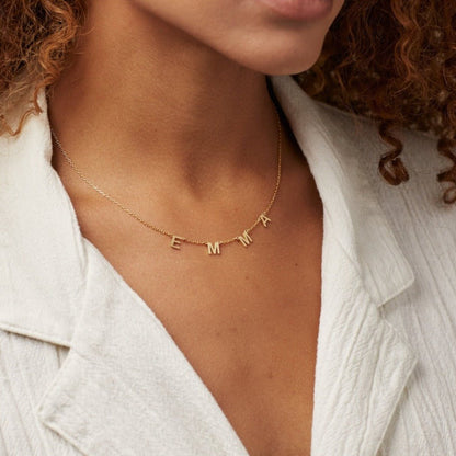 Lettre - Minimalist Look Letter Necklace - Haye Nii