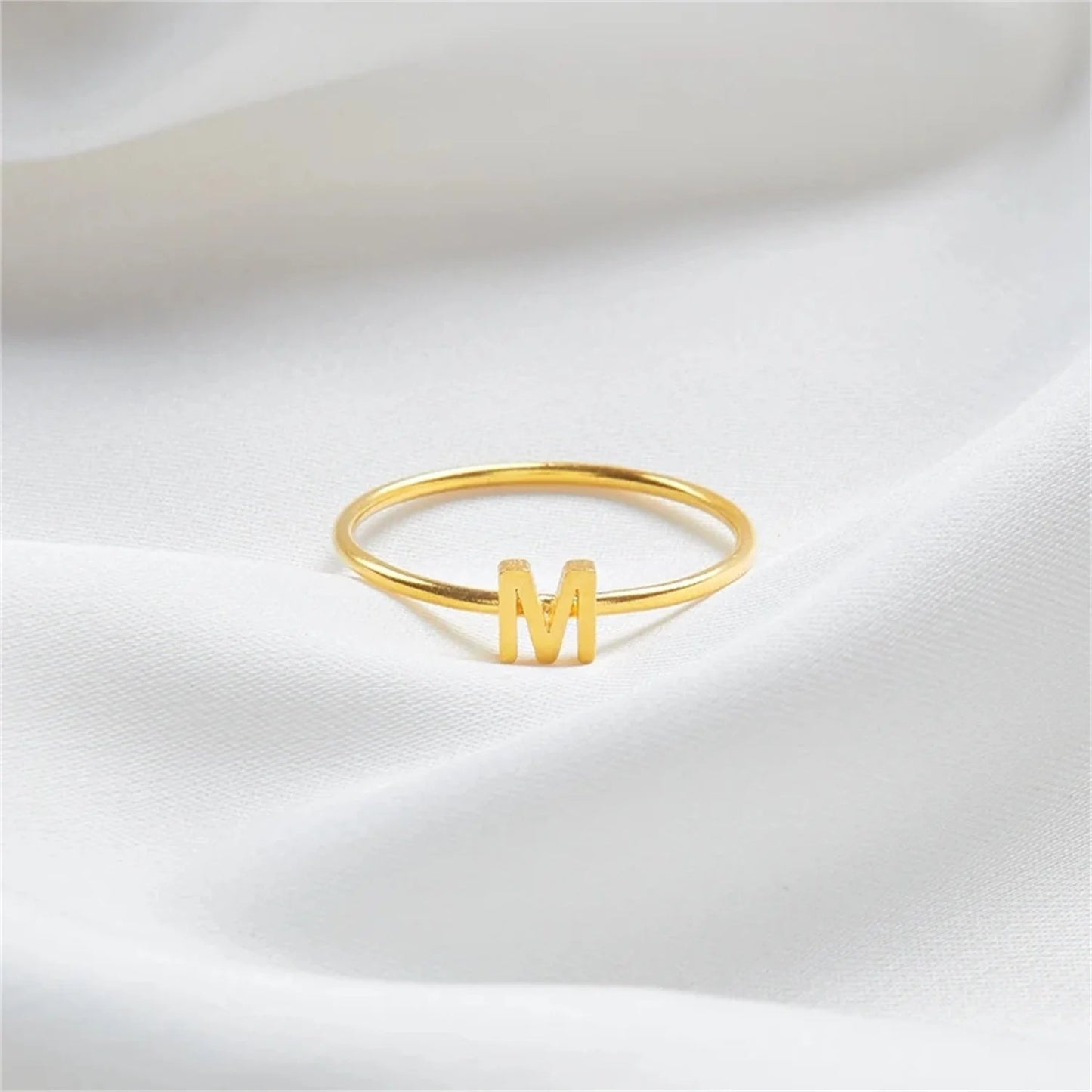 Personalized Initial Ring - HayeNii - Haye Nii