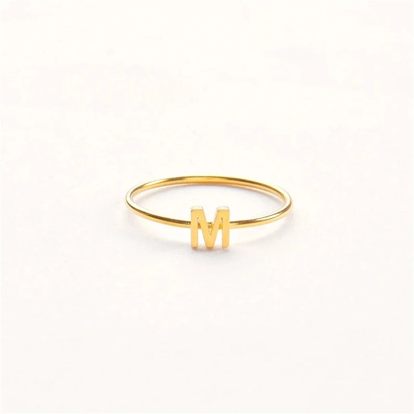 Personalized Initial Ring - HayeNii - Haye Nii