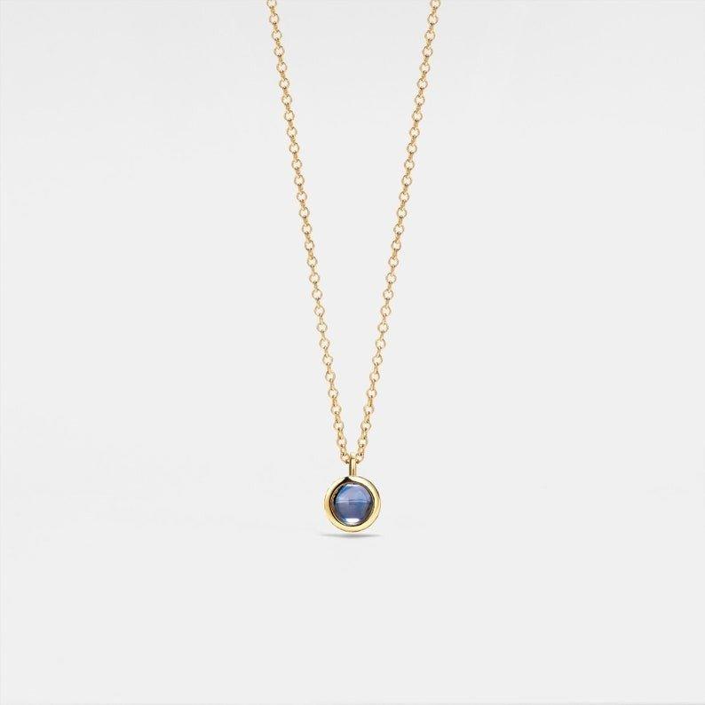 Round Projection Pendant • Custom Photo Projection Necklace - Haye Nii
