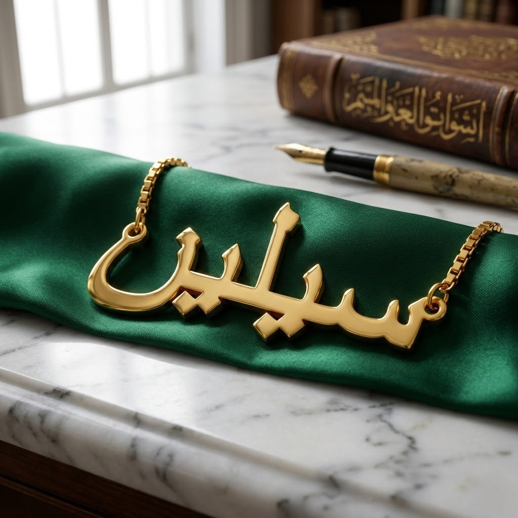 Custom Arabic/Urdu Name Necklace | Personalized Jewelry