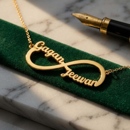 Infinity Custom Name Necklace
